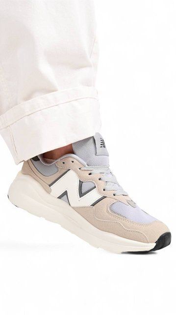 Кроссовки женские new balance бежевые сеточка и ткань, 37 688-52 688-52, 37 фото