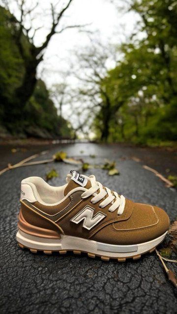 Кроссовки женские new balance коричневые замша, 40 К-231-2 К-231-2, 40 фото