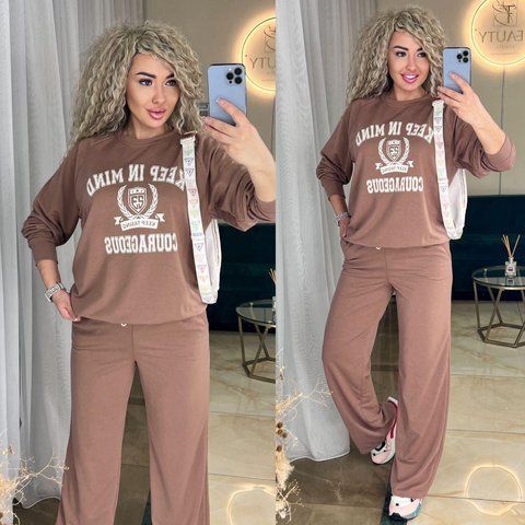 Жіночий костюм 134 темна пудра, 46-48 134 темна пудра, 42-44 фото