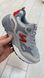 Кросівки жіночі new balance сірі з червоною сіткою, 37 К -156-1 К-156-1, 37 фото