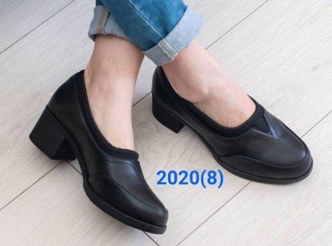 Жіночі туфлі 2020 чорні, 36 розмір 2020 чорні, 36 фото