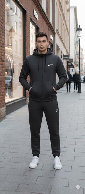 Мужской спортивный костюм на флисе 061 серый цена, 54 061 сірий уцінка, 54 фото