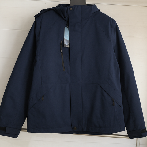 Чоловіча куртка С 05 темно-синя, 2XL С 05 темно-синя, 2XL фото